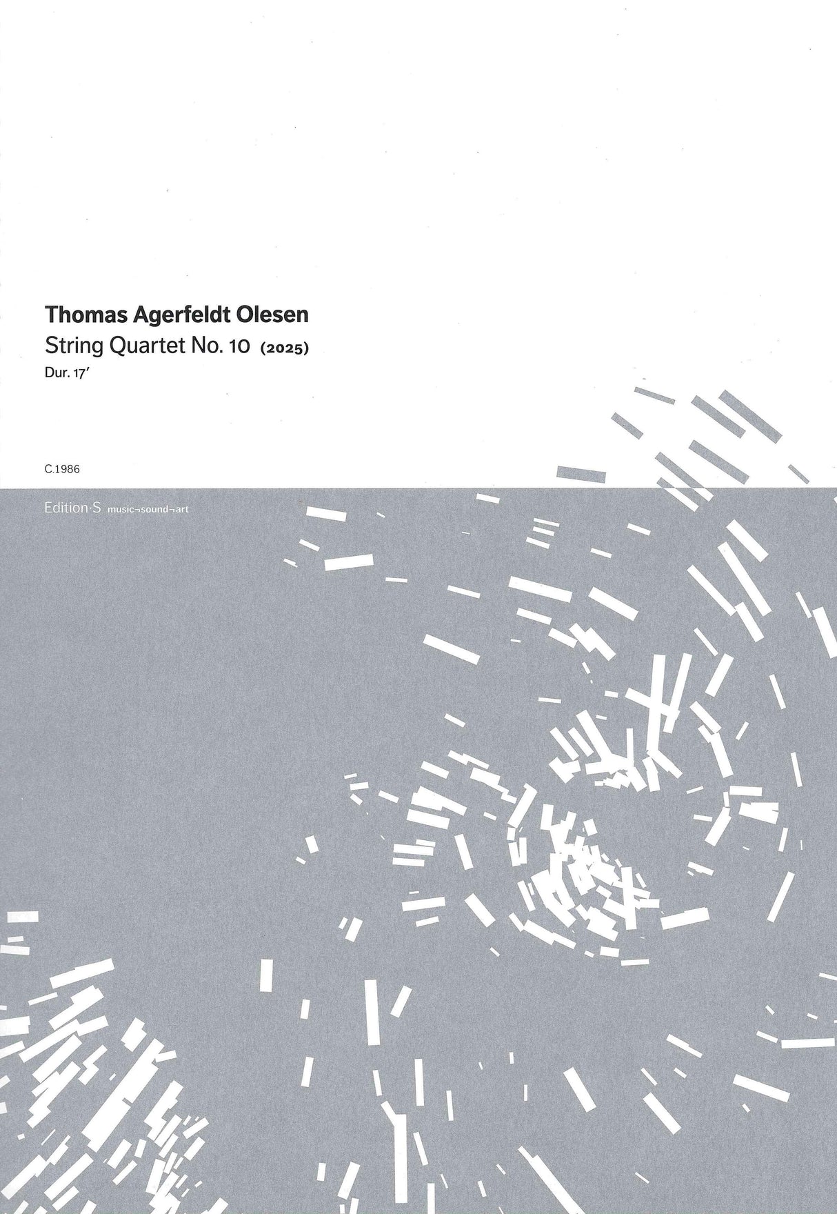 Olesen: String Quartet No. 10