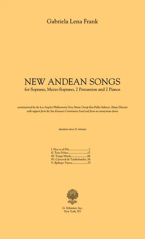 Frank: New Andean Songs