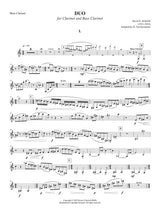 Baker: Duo for Clarinet and Bass Clarinet