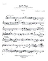 Bauer: Sonata for Viola (or Clarinet) and Piano