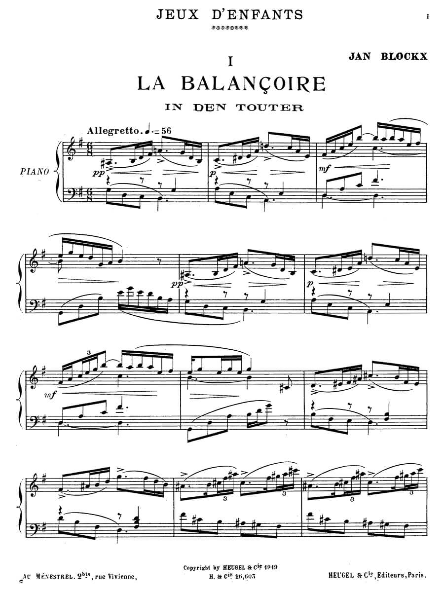 Blockx: Jeux d'enfants' & ‘Le monde des enfants'