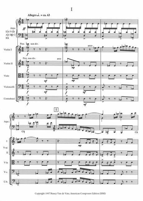 Van de Vate: Harp Concerto