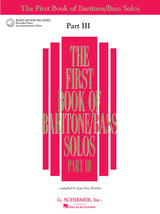 The First Book of Baritone/Bass Solos – Part 3