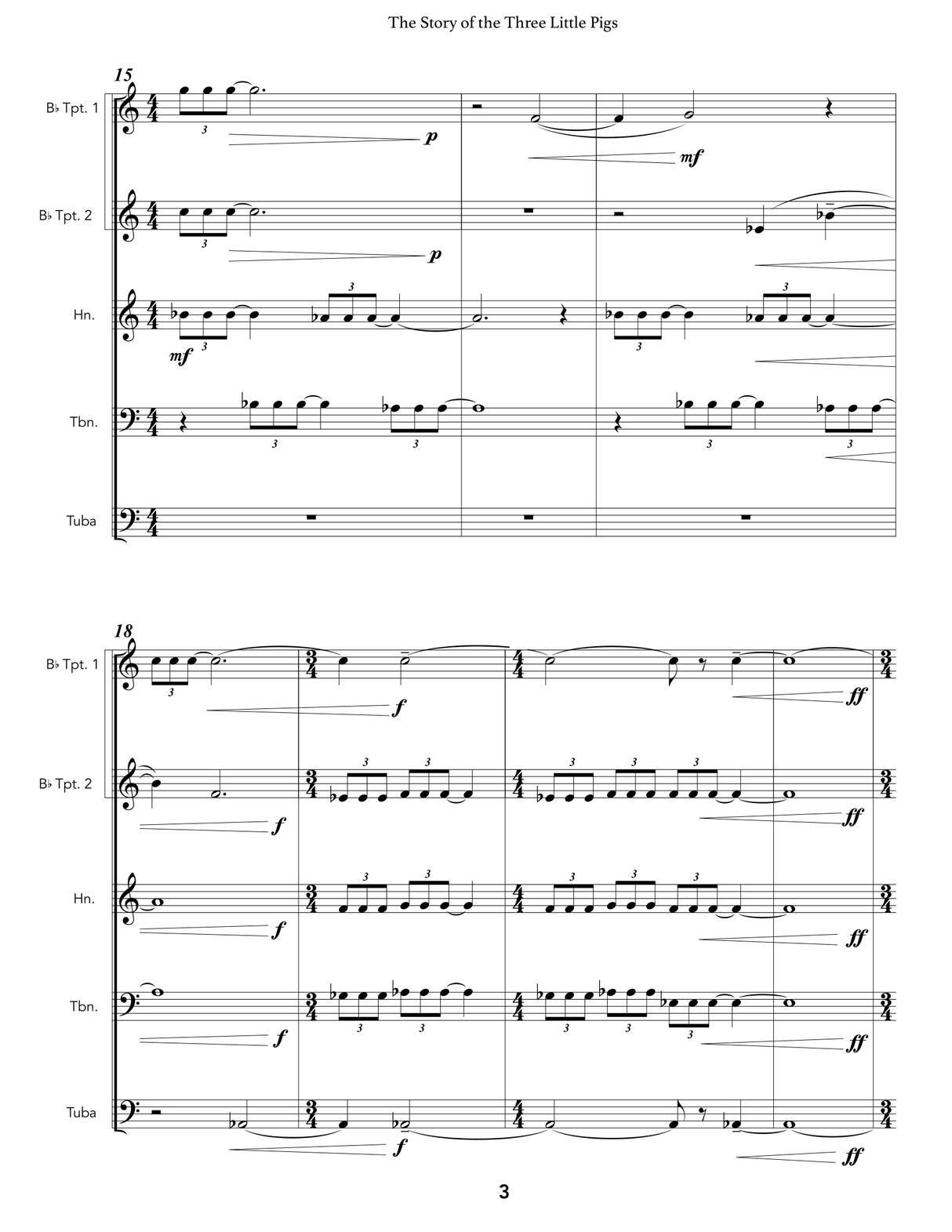 Steinke: The Story of The Three Little Pigs