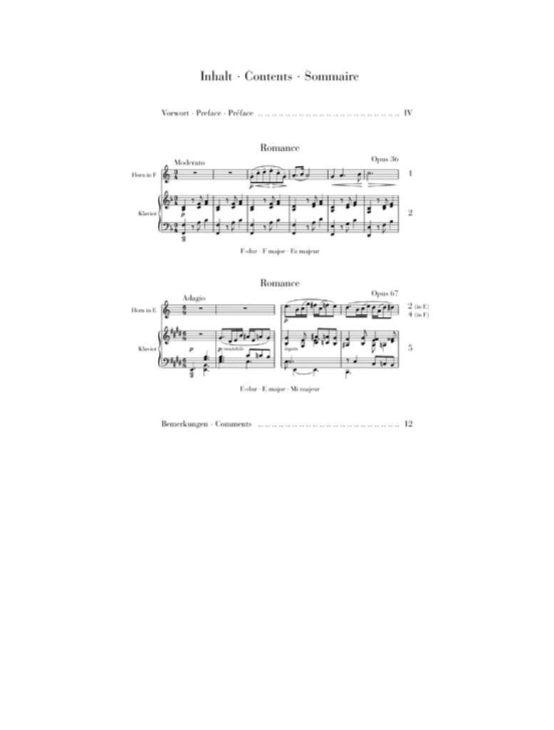 Saint-Saëns: Romances for Horn and Piano