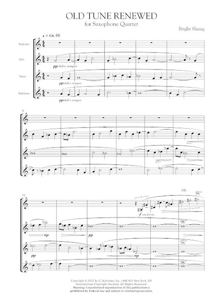 Sheng: Old Tune Renewed