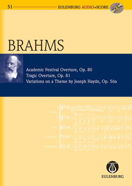 Brahms: Academic Festival Overture, Op. 80; Tragic Overture, Op. 81; Variations on a Theme by Haydn, Op. 56a