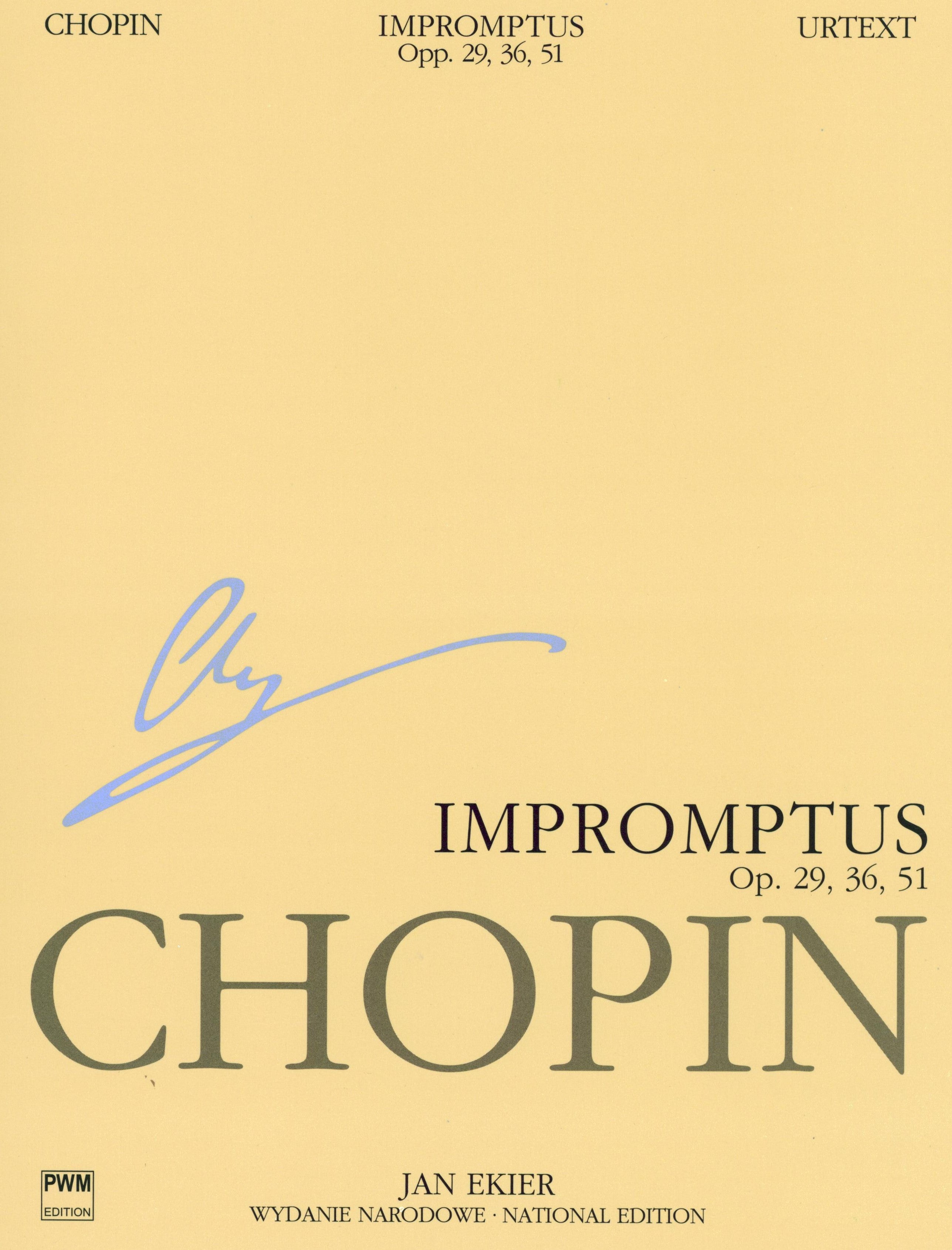 Chopin: Impromptus, Opp. 29, 36, 51 – Ficks Music