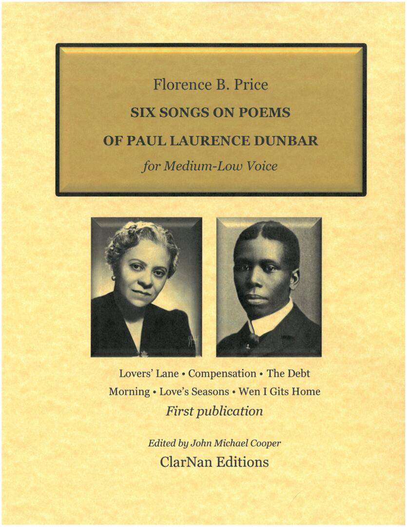 Price: 6 Songs on Poems of Paul Laurence Dunbar