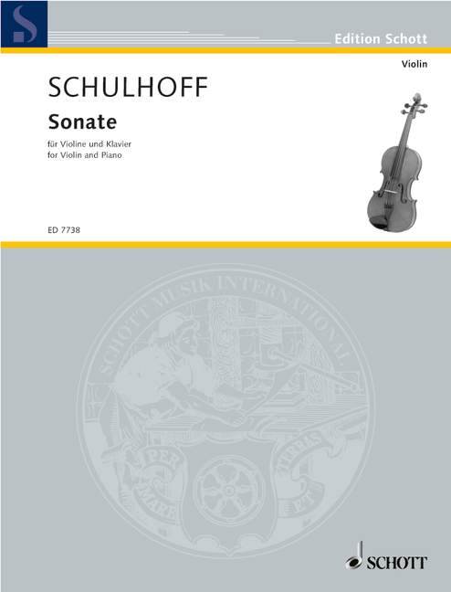 Schulhoff: Violin Sonata No. 2, WV 91