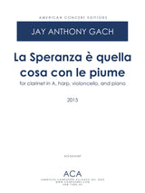 Gach: La Speranza è quella cosa con le piume