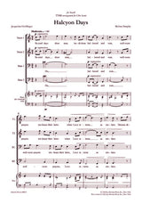 Dunphy: Halcyon Days (Version for TTBB Choir)