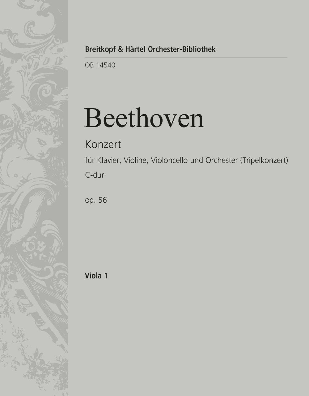 Beethoven: Triple Concerto in C Major, Op. 56 – Ficks Music