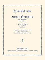 Lauba: 9 Études - Volume 1 (Nos. 1-4)