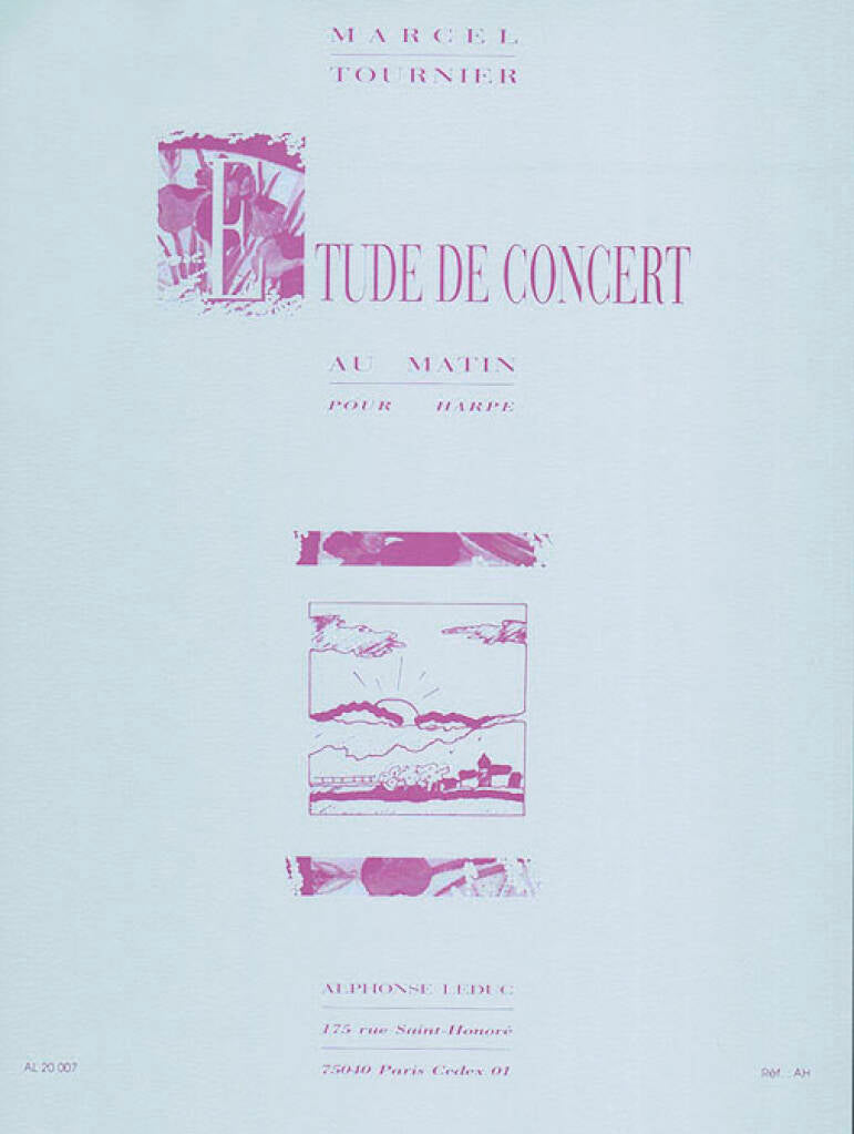 Tournier: Étude de concert