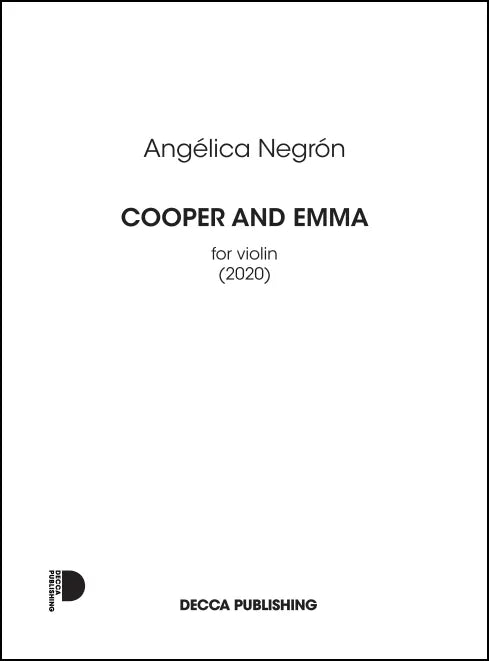 Negrón: Cooper and Emma