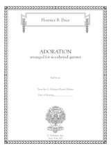 Price: Adoration (arr. for wind quintet)