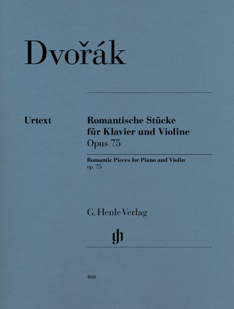 Die Orgelmaus テキスト版 Dvořák: Romantic Pieces, Op. 75 – Ficks Music