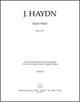 Haydn: Stabat Mater, Hob. XX bis