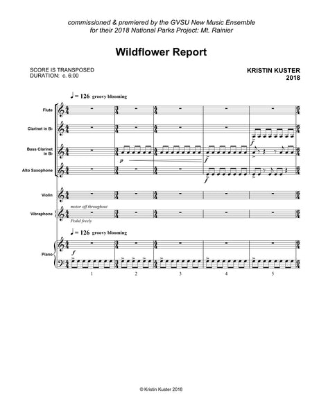 Kuster: Wildflower Report