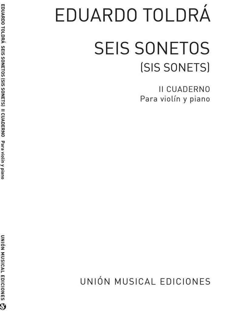 Toldrà: Seis Sonetos - Volume 2