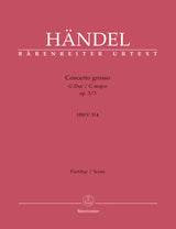 Handel: Concerto grosso in G Major, HWV 314, Op. 3, No. 3