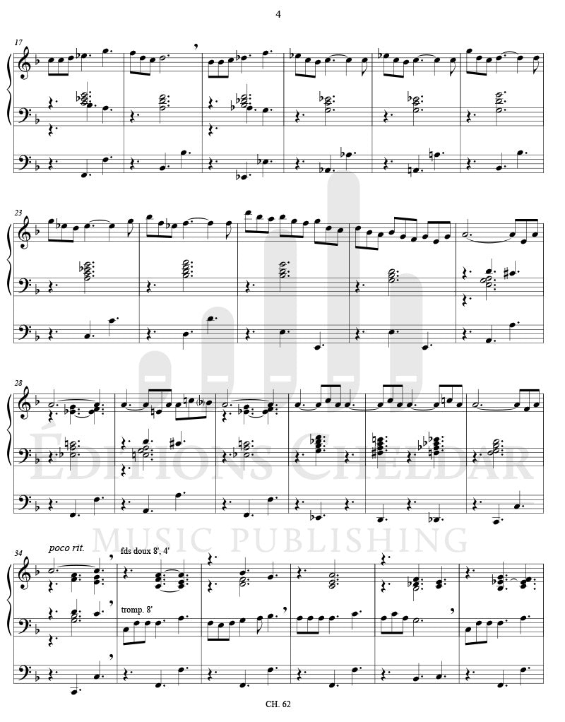 Bédard: 2 Voluntaries on Hymn Tunes