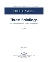 Carlsen: Three Paintings
