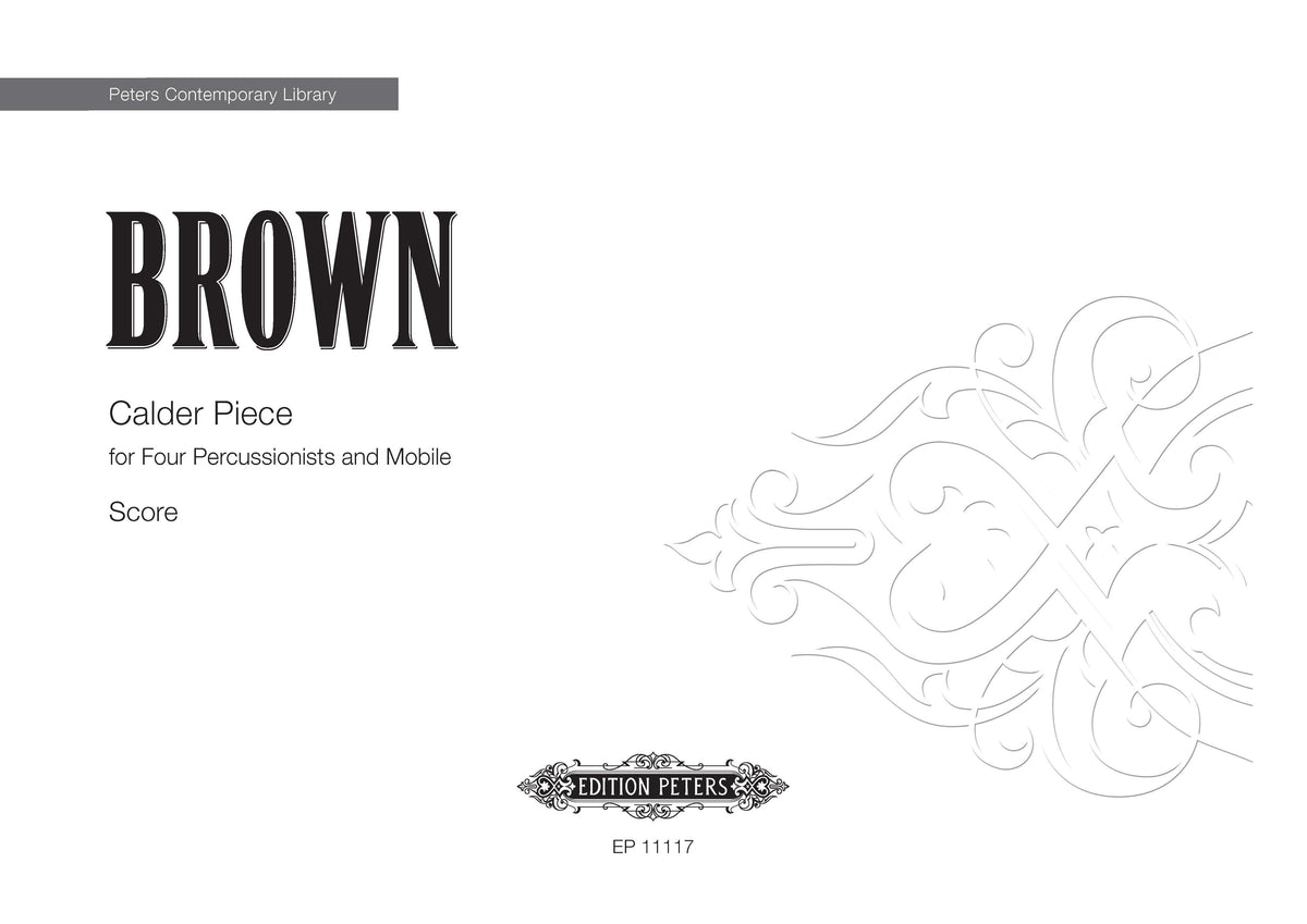 Brown: Calder Piece