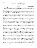 Bach: Mass in F Major, BWV 233