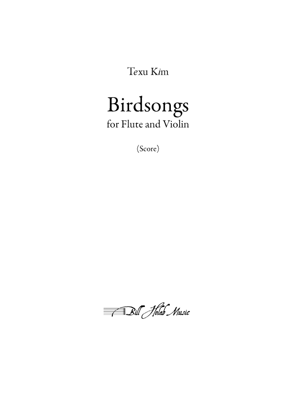 T. Kim: Birdsongs
