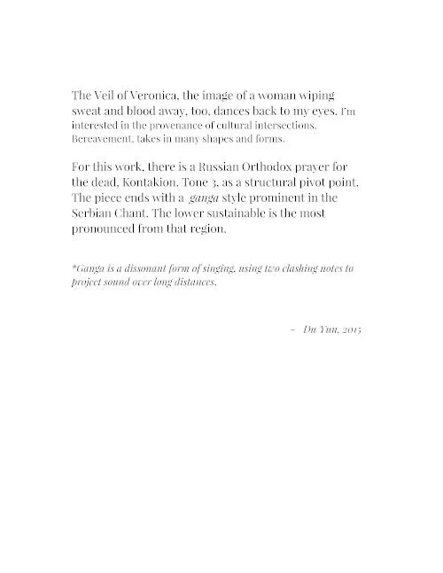 Du Yun: The Veronica