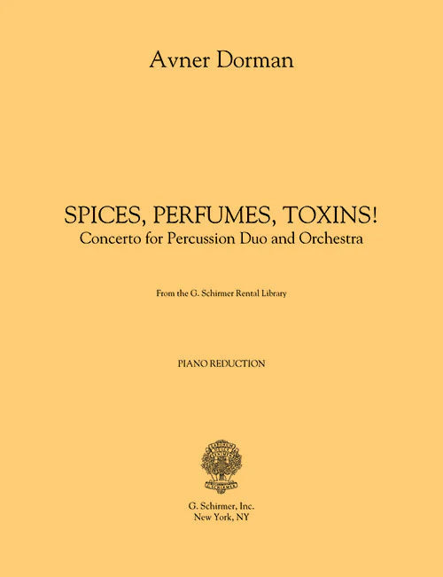 Dorman: Spices, Perfumes, Toxins! - Movement I