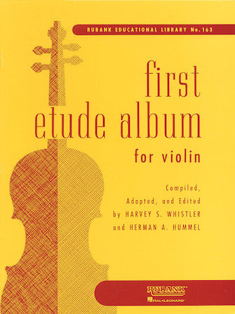 First Etude Album for Violin
