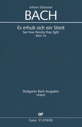 Bach: Es erhub sich ein Streit, BWV 19