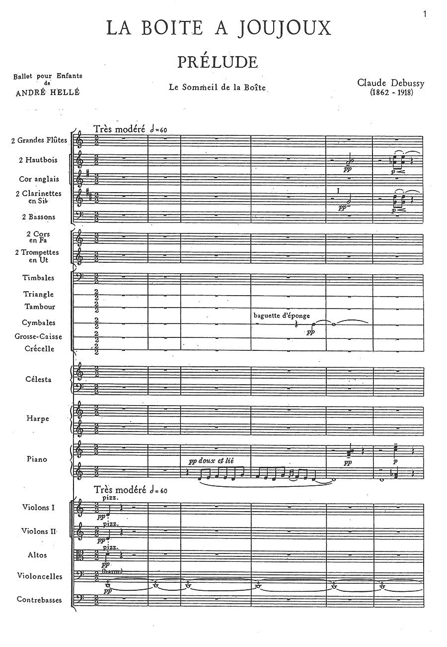 Debussy: La Boîte à Joujoux