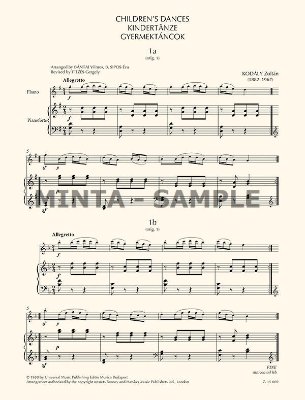 Kodály: Children's Dances