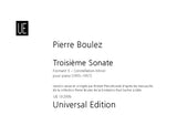 Boulez: Piano Sonata No. 3