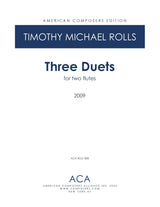 Rolls: 3 Flute Duets