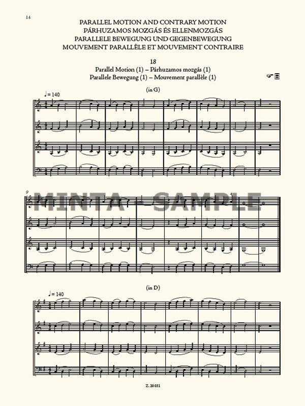 The Microcosm of String Ensemble Music - Volume 1 (Elementary)