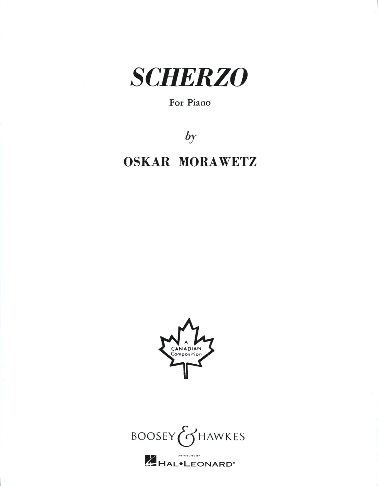 Morawetz: Scherzo