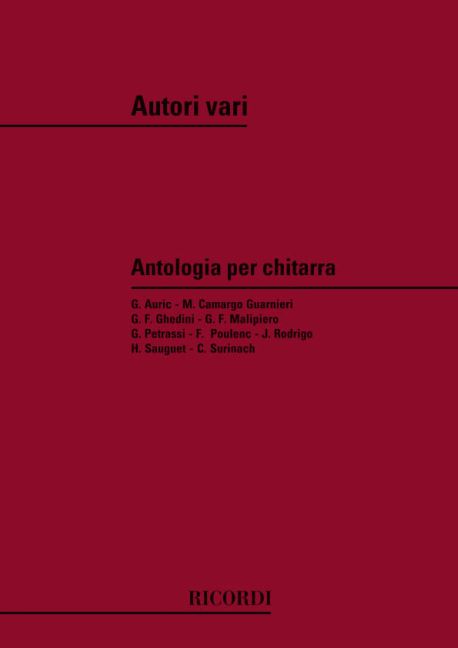 Guitar Anthology: 9 Contemporary Compositions