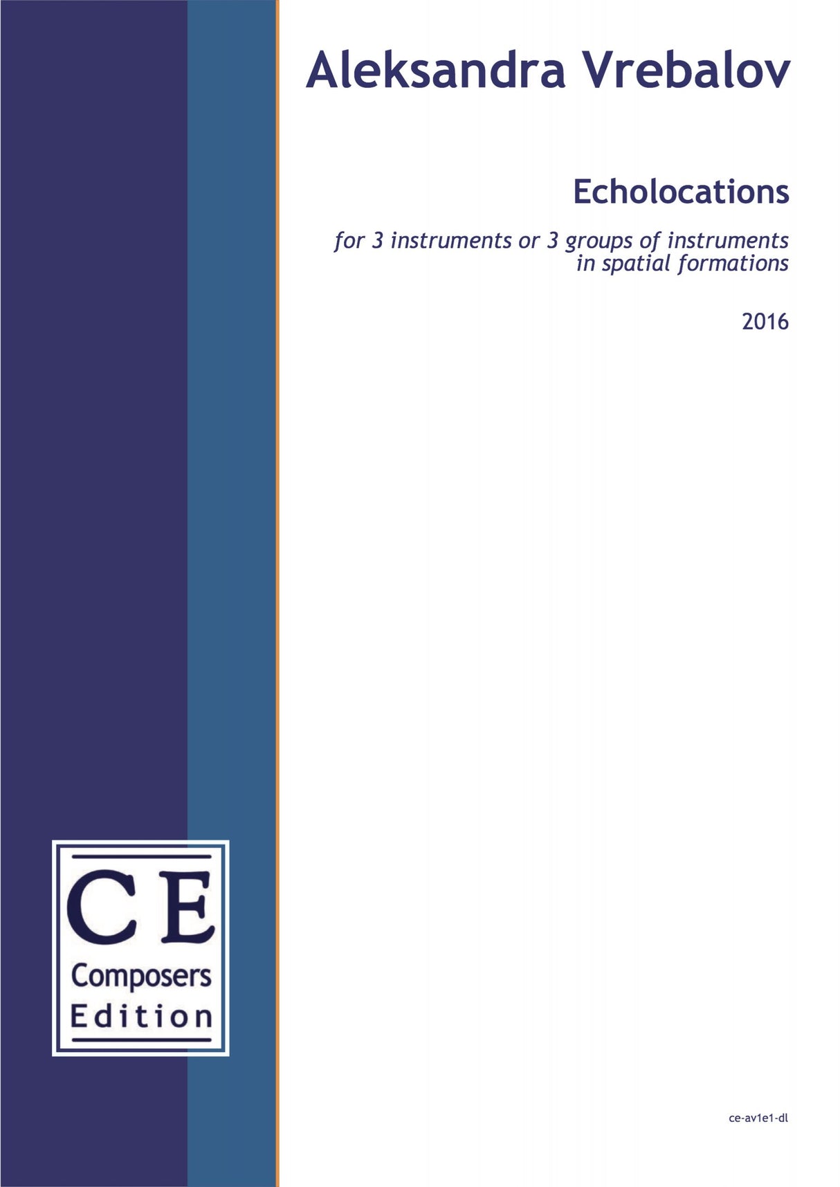 Vrebalov: Echolocations