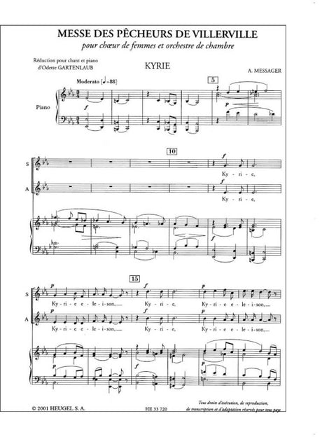 Fauré-Messager: Messe des pêcheurs de Villerville