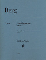 Berg: String Quartet, Op. 3