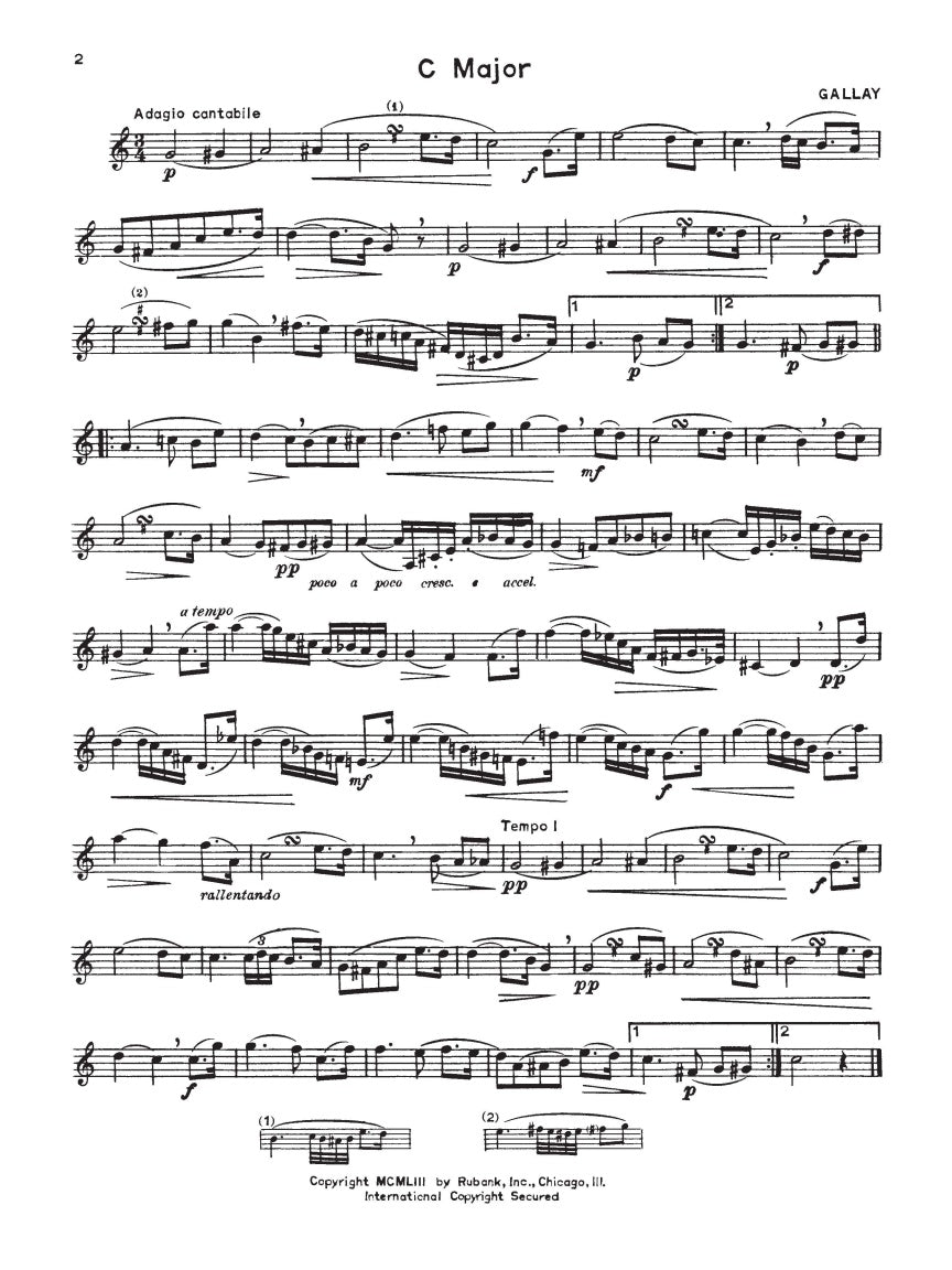 Selected Studies for Cornet/Trumpet