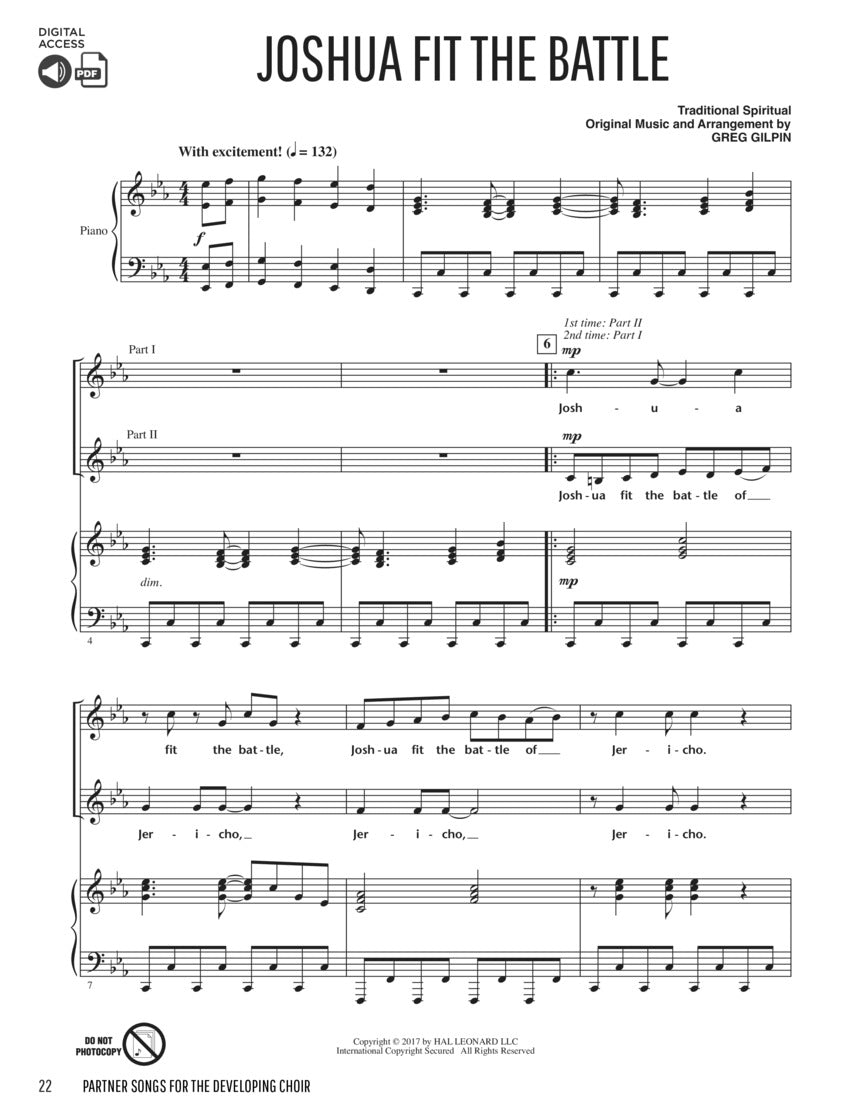 Partner Songs for the Developing Choir