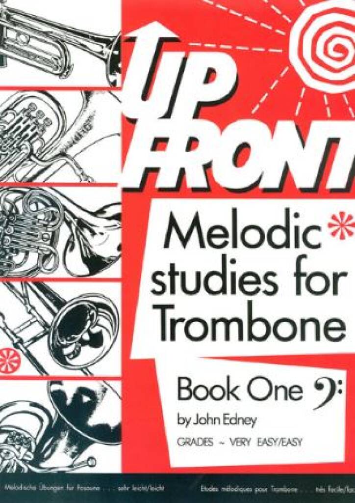 Up Front: Melodic Studies - Trombone Book 1