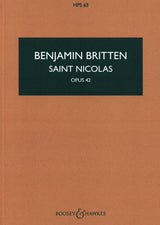 Britten: Saint Nicolas, Op. 42