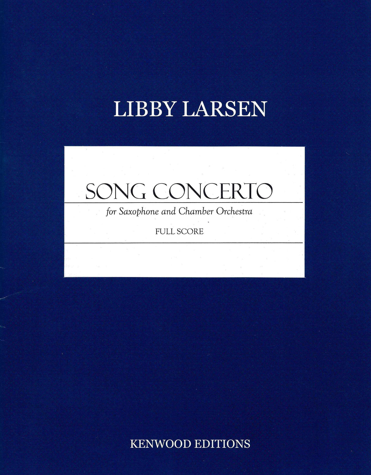 Larsen: Song Concerto